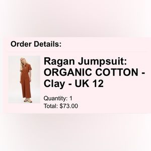 Lucy & Yak Ragan jumpsuit
